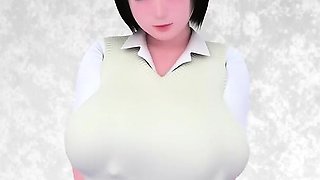 Underwear Studies 3 - Hottest 3D anime sex world