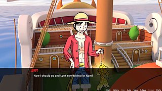 Teen gets a wild hentai experience in English with Loveskysan69real