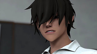 Hentai Sex College Episode 5 - Big Dick Student Impresses MILF Principal with Second Round After Creampie!