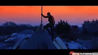 Raunchy lesbos filthy porn clip