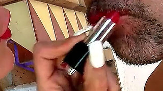 Perverse slut teen Clanddi banged by stepdad at wild party