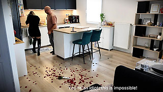 Cuckold Husband Humiliated - Chastity, Boot Crushing & Pantyhose Tease - Mistress Julia