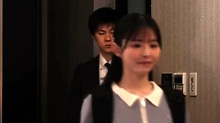 Amateur Asian made fucked in hairy pussy