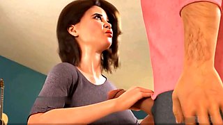 Shrieking, horny milf, kitchen fuck