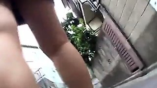 Voyeured Outdoor Bath