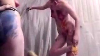 Milf And Teen Amateur Shower Sirup Mess