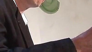 LFAP - French hairy mature bride ass pounded and fist fucked at the doctor