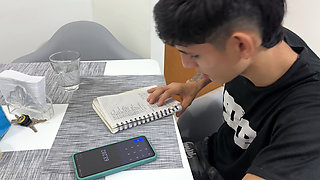I Watch Young Latina in the Closet After Getting Out of the Shower, We End up Having a Hard Fuck