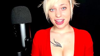 USA sexiest blonde pregnant big boobs beauty webcam show