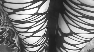 Black gothic socks