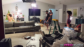 Mypervyfamily - Behind the Scenes with Roxie Sinner & Kai Jaxon