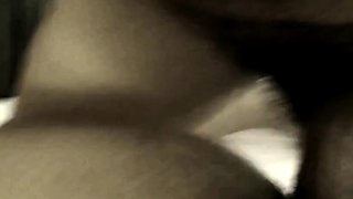 Bush Penetration Close-Up - Hairy Amateur Mature Girl POV