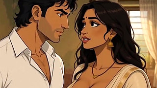 Sex - Desi Wife in Saree Gets Creampied by Big Cock Husband