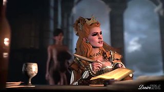 Big Cock Futa Monster Fucks Lodge Girl Hardcore Anal & Cumshot