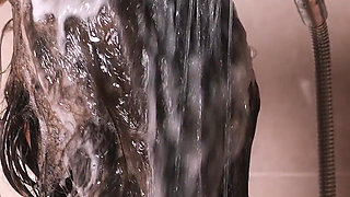 149. Wet & Soapy: Full Body Shower Wash with Big Natural Tits 60fps