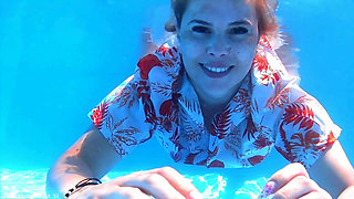 Long Breath Holding Underwater