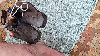 Weighted my catheter with swinging boots