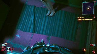 Cyberpunk 2077 Judy Sex Scene - Pyramid Song Sex Scene Porn Game Play