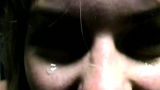 Blowjob cumshot whore gargles pov bukkake fetish cum