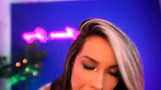 Solo with perfect big boobed blonde Alexis Ford