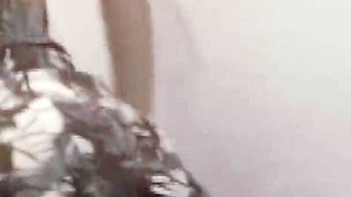 Horny Girl Masturbates in the Office