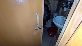 My Stepsister Was Taking a Shower with the Door Open and I Was Peeking in