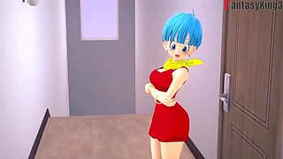 Android 18 and Bulma team up to fuck Gohan – DragonBall Zex Series