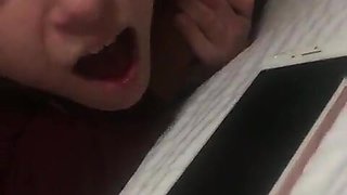 Notorious TikTok bi-atch pops on BIG BLACK COCK