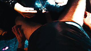 First He Fucks Me with a Dildo, Then He Penetrates Me with His Cock and Cums Profusely on My Suit