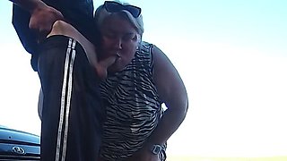 Zona901 Pissing in Nature MILF Deep Throat Blowjob and Cum Swallow