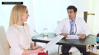 Indian Doctor Fucked White Girl and Cum in Her Pussy