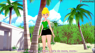 tinkerbell POV deepthroat and sex on the beach