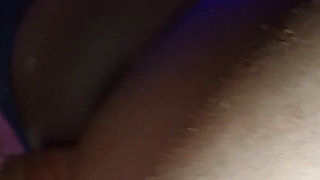 Sex From Behind in Her Tight Black Pussy POV in Jacuzzi