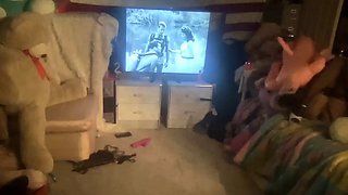 Horny fat arab housewife fingered on amateur hidden cam