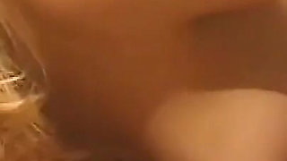 Sexy Masked MILF with Nice Tits Rides a Big Amateur Cumming Cock