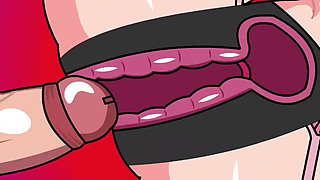 Internal Ejaculation of a Slut (animation)