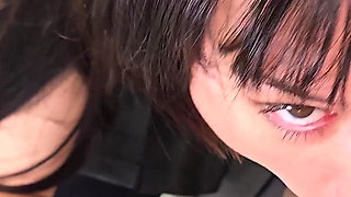 Hot Goth Girl with Long Hair Gets Fucked- Winter Walker