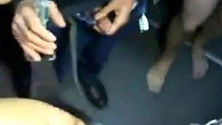 Kinky Danish Slut in a BDSM Gangbang