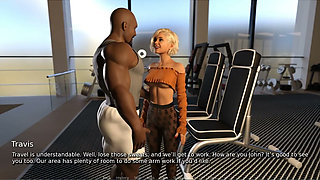 My Hotwife - Gameplay - Roleplay - Gym - Deepthroat and Bukkake