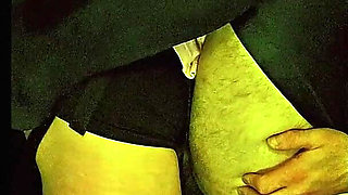 Femdom Wife Pegging Husband with Big Dildo and Very Deep