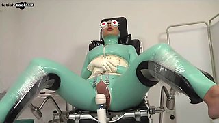 Lesbian Femdom in Latex