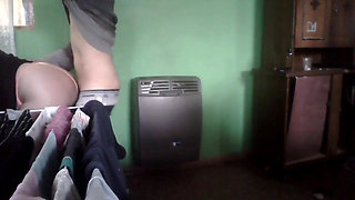 We Have Sex in the Kitchen Beside the Stove