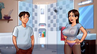 Wet clothes, gaming, landlady