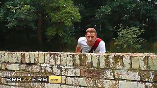 Brazzers - dark-haired caramella del x offers the mailman danny to fix her hot tub & let him pound her butt