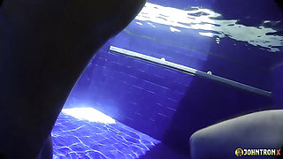 Johntronx - POV Pool Sex with a Gorgeous Slim Thai Amateur Babe