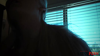 Tosh Locks Fucks the Cum Out of His Cock and He Cums on Her Tongue Piercing