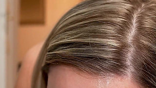 Venera Maxima foreskin play cum in mouth POV blowjob