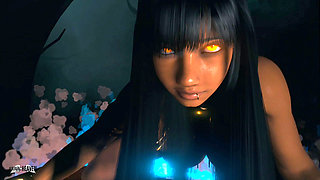 Haloween Special - Queen Cleos Striptease  - 3D VR Hentai Sex Animation by VirtualHeaven