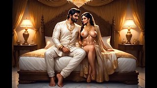 Horny Indian Bhabhi Hardcore Fuck with Husband's Friend - Rough Anal & Doggy Style