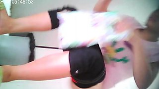 Asian couple captured on hidden cam